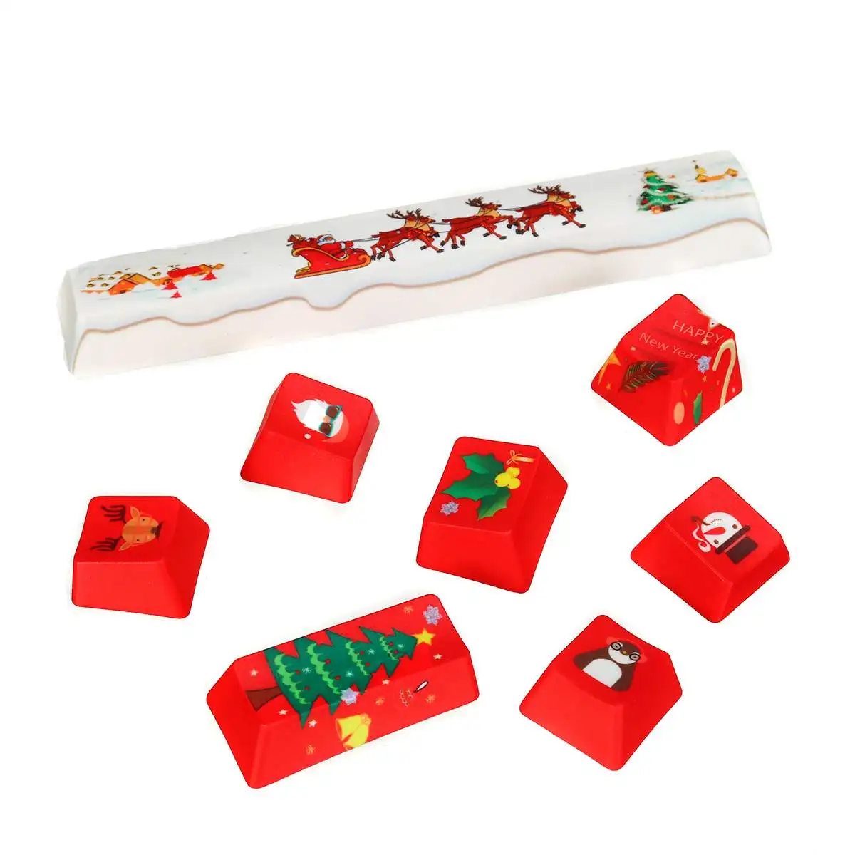

OEM PBT Keycaps Set 108keys Keycap Dye-Sublimation Keycaps For Cherry Gateron Kailh Switch Mechanical Keyboard
