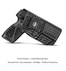 Кобура Taurus G3, кобура из углеродного волокна Kydex IWB, подходит под заказ: Taurus G3 9 мм .40, внутренний пояс для пистолета, скрытый для переноски