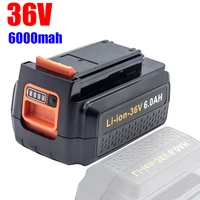 for black decker 36v40v 6000mah li ion rechargeable power tool battery lbxr36 bl2036 lbx2040 lst136lst420lst220 l50