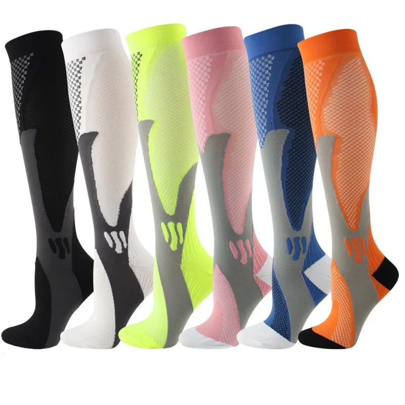 

Sports Compression Socks for Men and Women, Outdoor Sports Socks for Crawl, Rope Climbs and Half Marathons