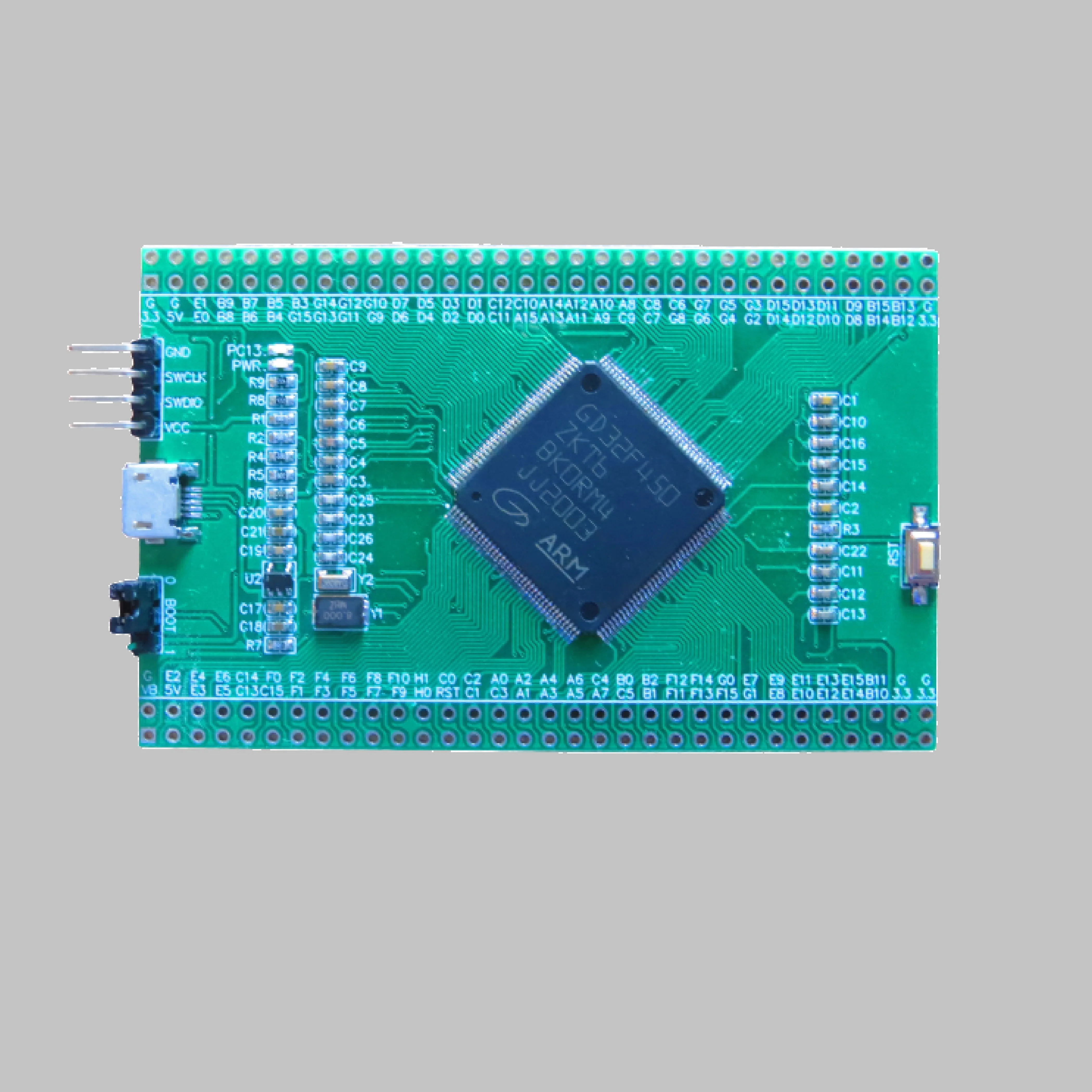 Материнская плата GD32F450ZKT6 большой емкости Stm32f427 однокристальная