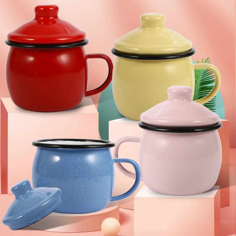 Японская эмалированная емкость для хранения чайника одежды бак бытовая бутылка