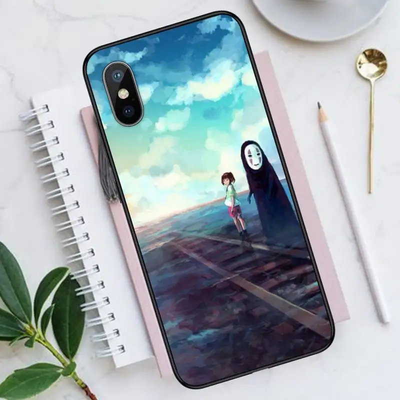 

Japan anime Totoro Spirited Away Phone Cases for iPhone 11 12 pro XS MAX 8 7 6 6S Plus X 5S SE 2020 XR funda coque
