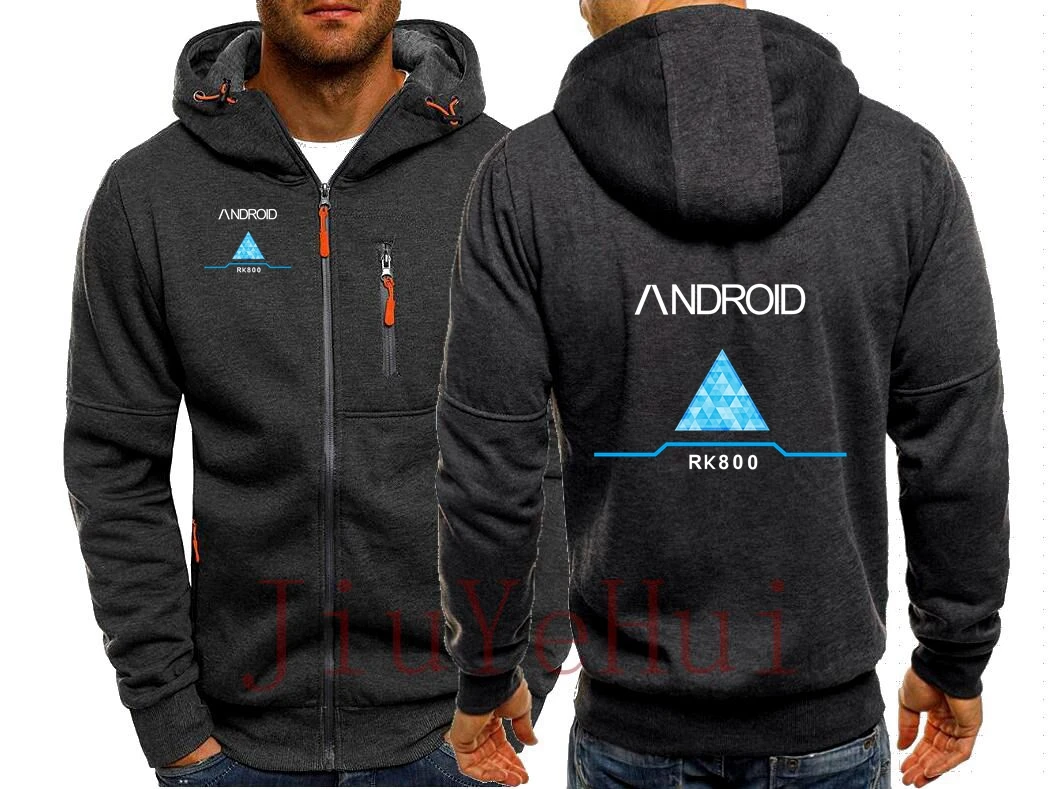 Мужская толстовка с капюшоном из Детройта и Коннора RK800 | одежда