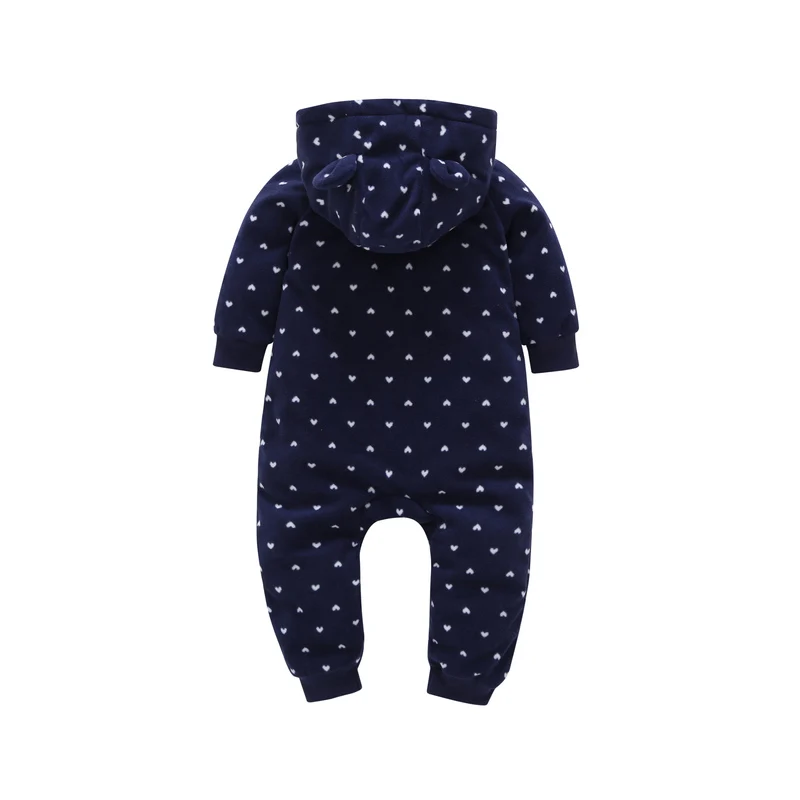 Детские комбинезоны Осенний теплый комбинезон из кораллового флиса с животными