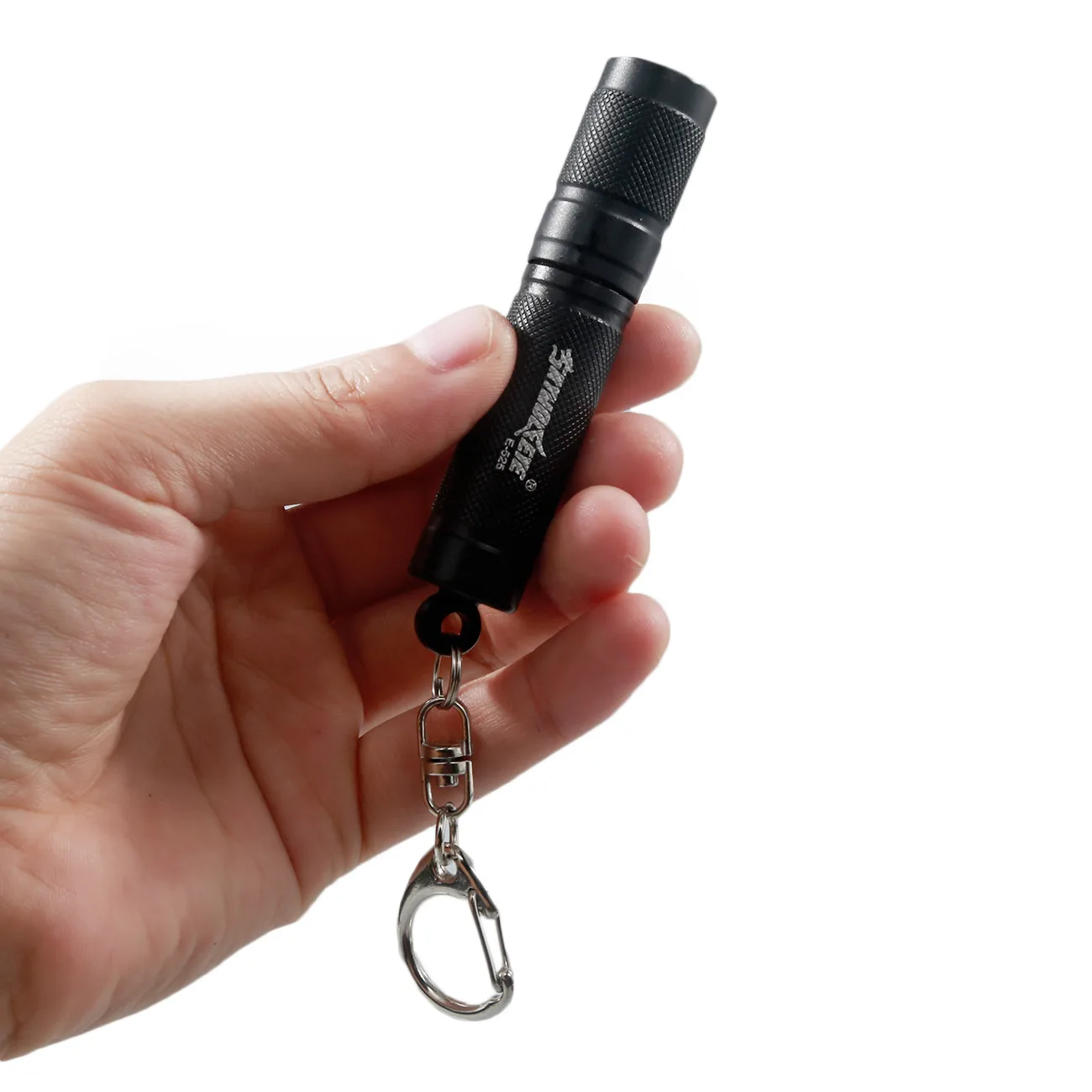 Мини фонарик XPE R3 1200 люмен алюминиевый фонарь с застежкой цепочкой ААА онарик из