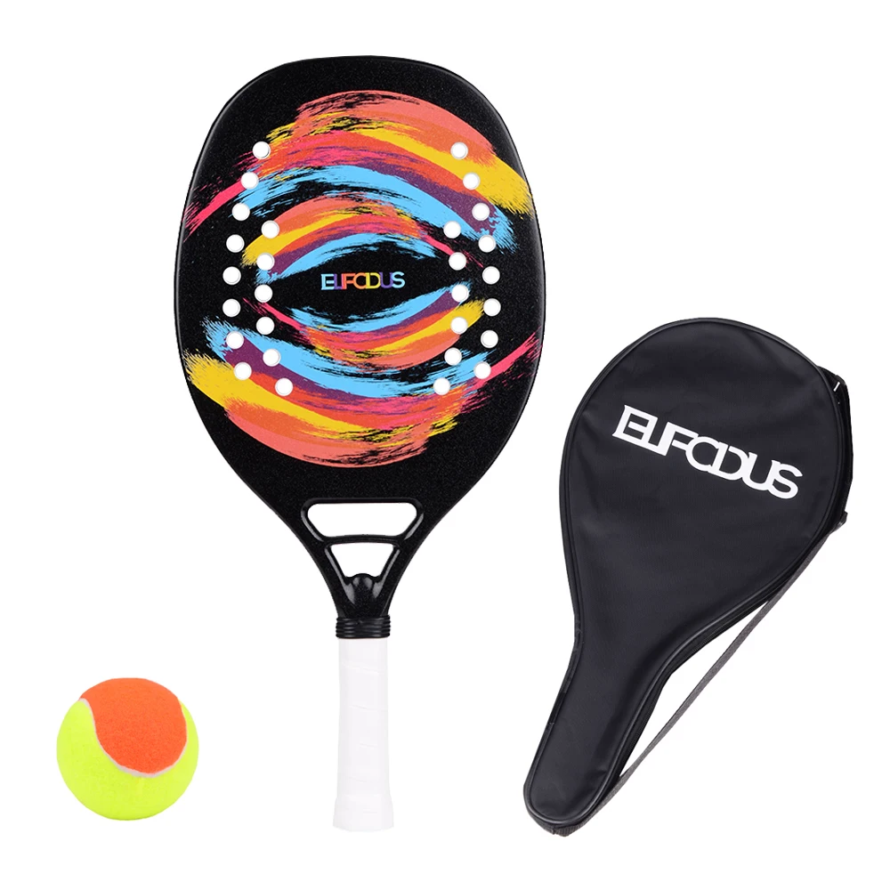 Спортивная ракетка из углеродного и стекловолокна с мячом защитным чехлом |