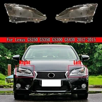 car headlight lens for lexus gs250 gs350 gs300 gs430 2012 2013 2014 2015 car headlamp cover replacement auto shell