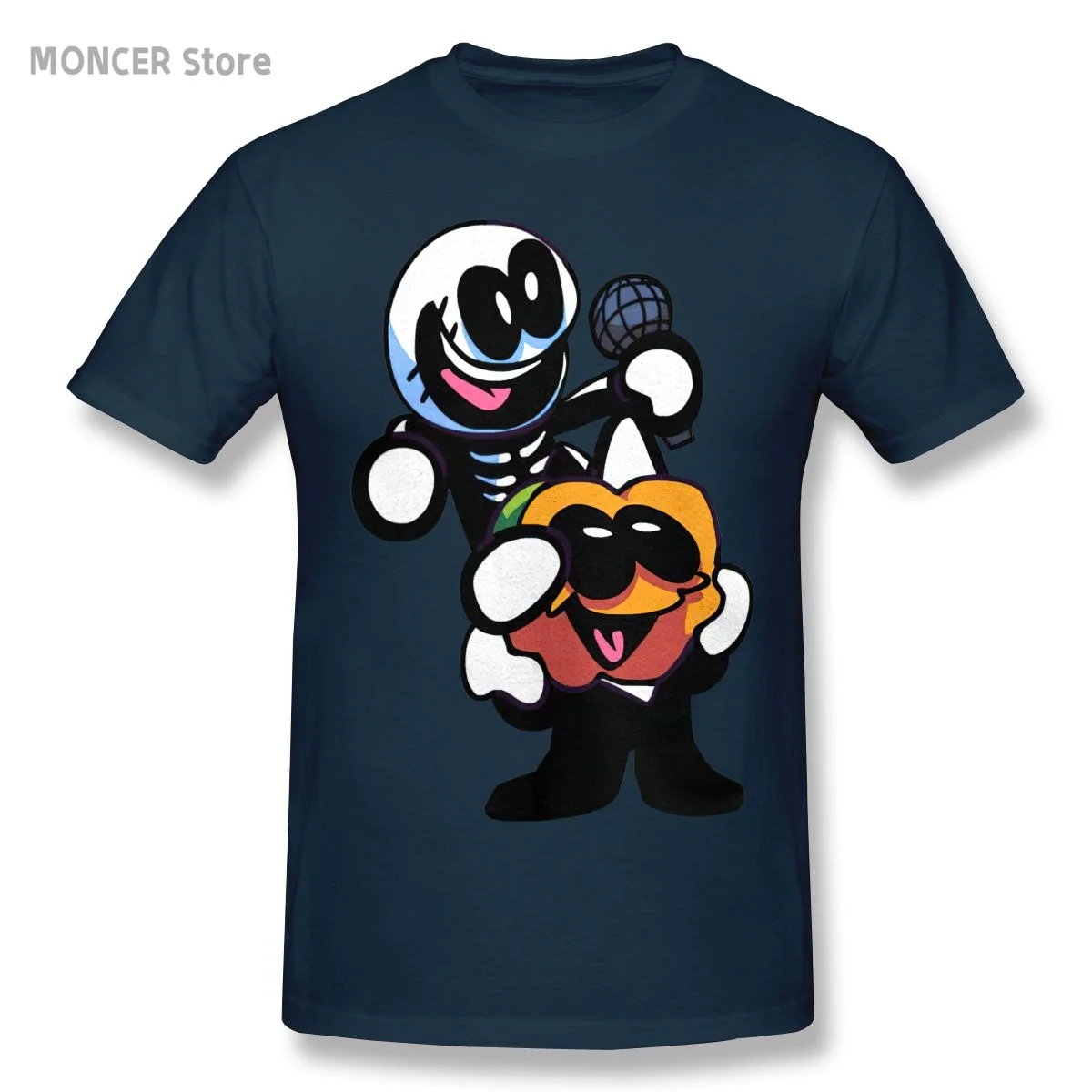 

Men's Skid And Pump Friday Night Funkin T Shirt Game Anime 100% Cotton Clothes Leisure Crew Neck Tee Shirt Big Size T-Shirt