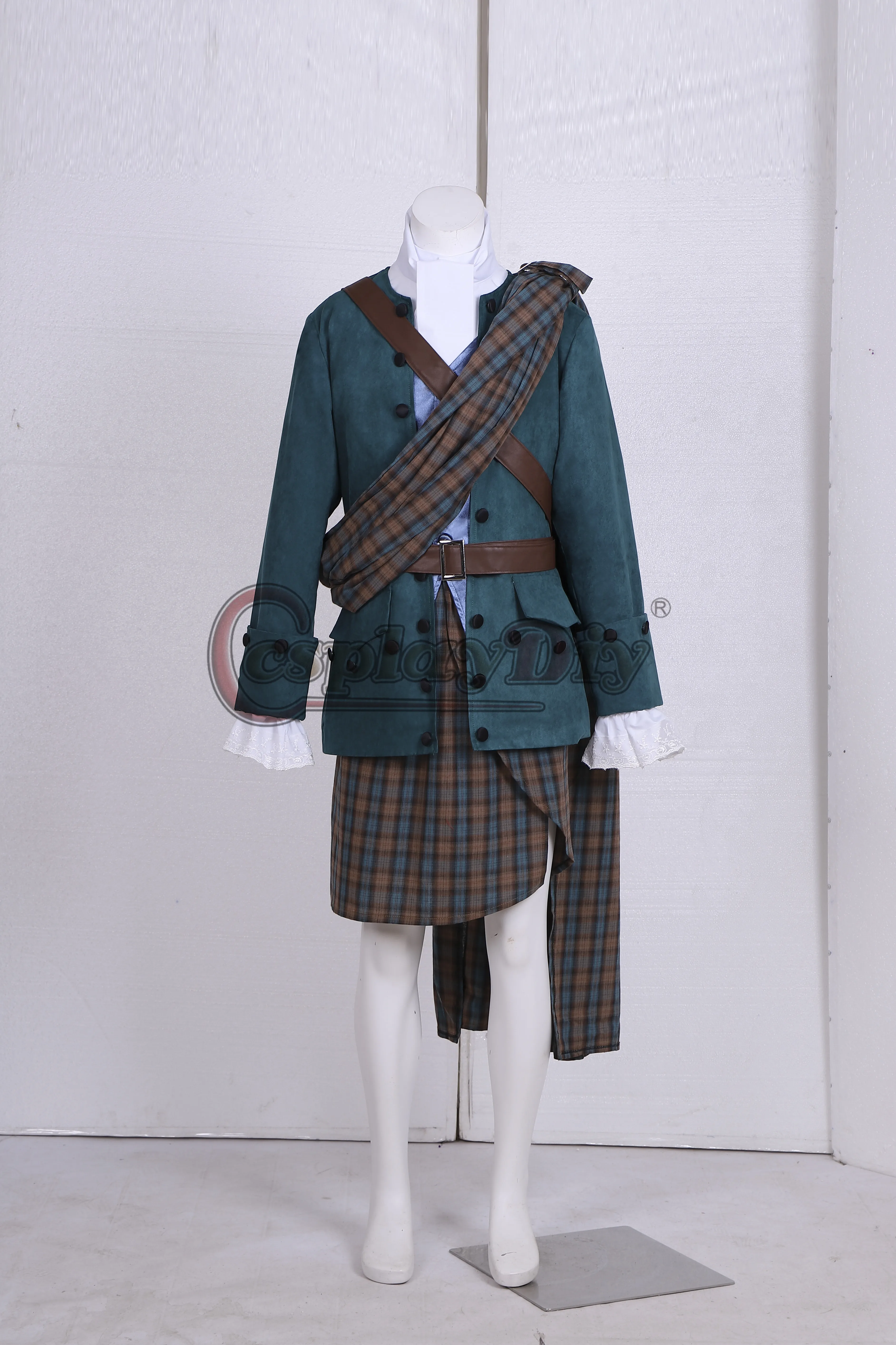 Cosplaydiy заказной Outlander Джейми Фрейзер Косплей Костюм для взрослых Хэллоуин наряд