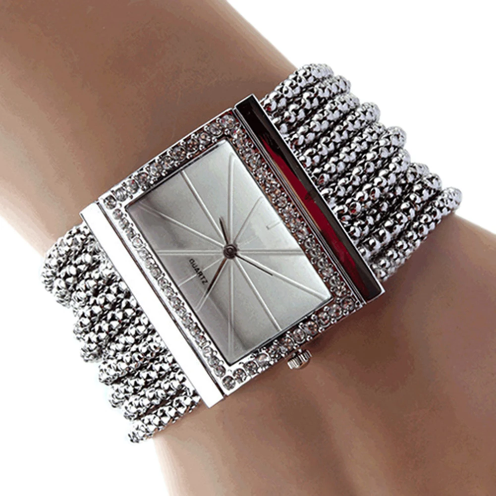 

Latest Fashion Quartz Women's Silver Tone Band Rhinestone Bangle Bracelet Watch 6T4T женские ас из сеѬебѬа ас женские наѬђн