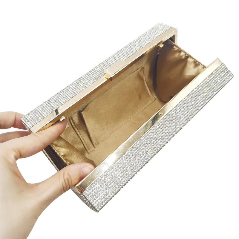 Алмазные долларовые клатчи женские модные маленькие квадратные сумочки кошелек