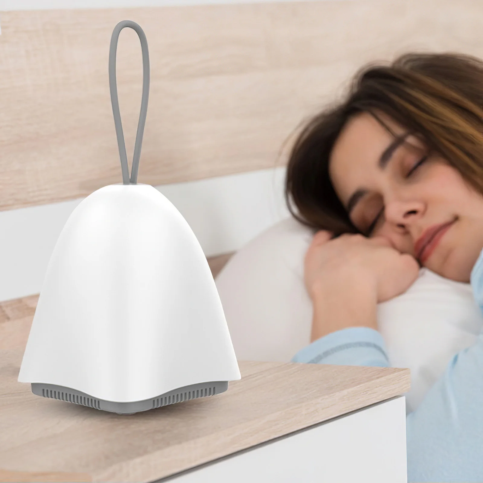 

Portable Wireless Bluetooth Speaker Mini Player Touch Pat Light Colorful LED Night Light Bedside Table Lamp for Better Sleeps