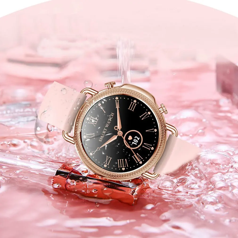 

Luxury Smart Watch Ladies Heart Rate Pressure Monitoring Link Waterproof Smart Watch Wireless Communication