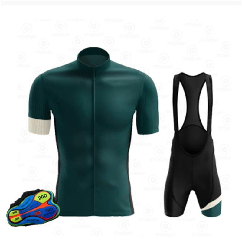 

Популярный вариант, рюкзак для горного велосипеда с коротким рукавом, велосипедный костюм, мужской летний Воздухопроницаемый Быстросохнущ...