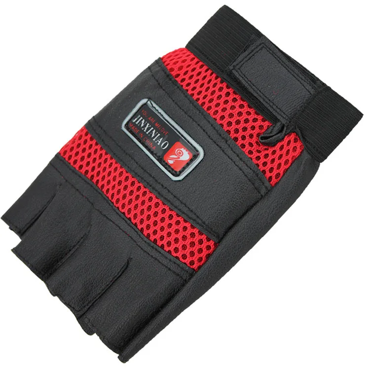 

Mesh PU Half Finger Sports Gloves Cycling Gloves
