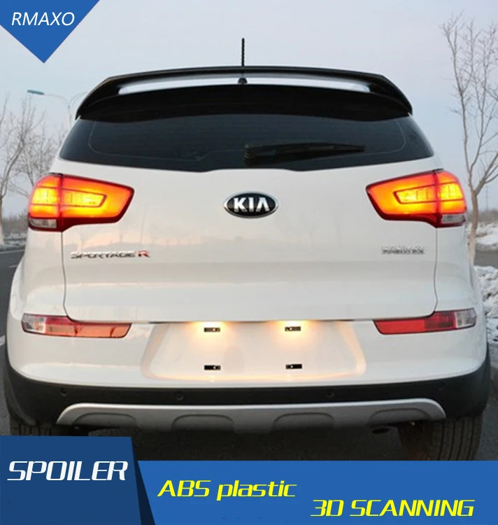 Спойлер для заднего крыла автомобиля из АБС пластика Kia Sportage 2011 2016|Спойлеры и