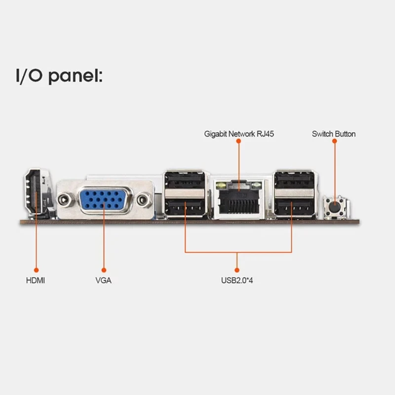 Абсолютно Новый встроенный процессор 1037U HM77 чипсет VGA HDMI 8-GPU Биткоин Материнские