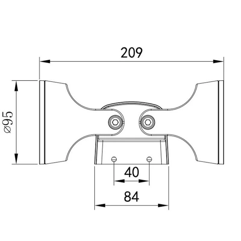 6 шт. водонепроницаемые настенные лампы для внутреннего дворика с регулируемым