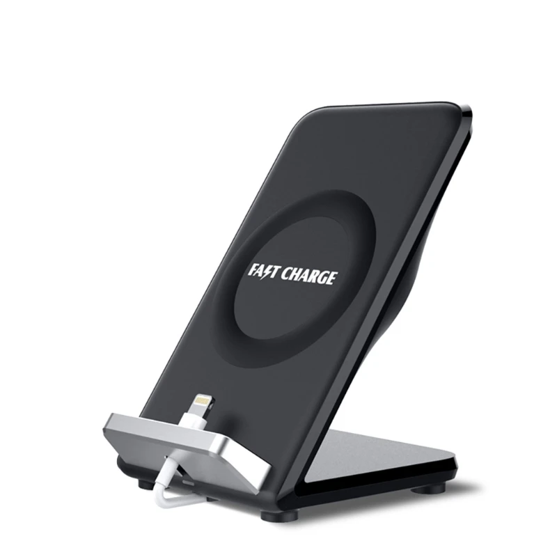 

Wireless Charger with Cooling Fan Multifunctional Wireless Fast Charging Stand Compatible with Most Mobile Phones