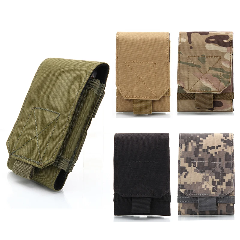 Tactical Army Phone Holder Hunting Camo Bags Outdoor Camouflage Bag Sport Waist Belt Case Equipment | Спорт и развлечения