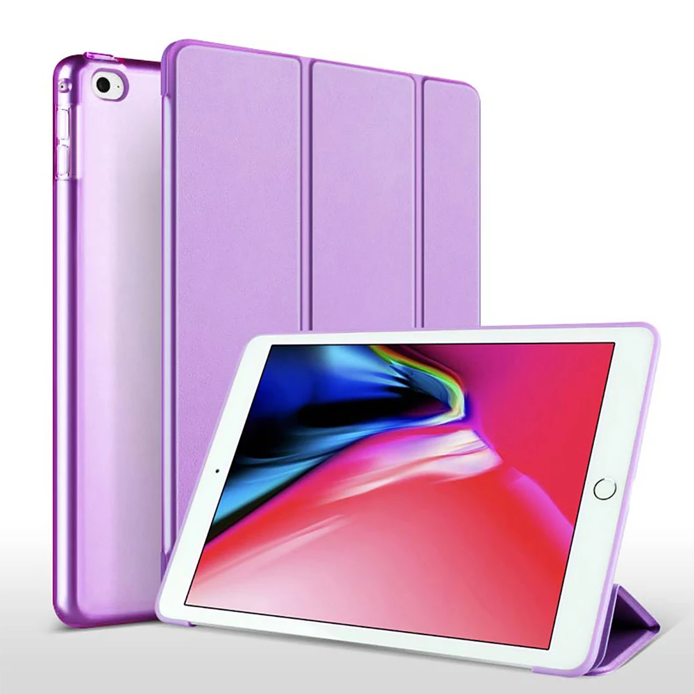 Purple 9,7 дюймов, Чехол для ipad Air 2, магнитный, умный, Авто Режим сна, подставка, флип, Copue, для ipad Air 2, чехол, модель A1566, A1567, оболочка - Цвет: Purple