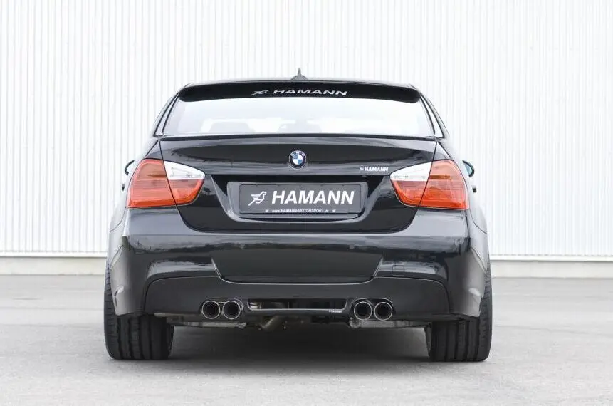 

E90 HM Styling Carbon Fiber Rear Roof Lip Wing Spoiler for BMW 2005-2012