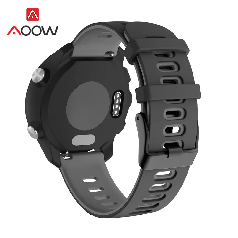 20 мм спортивный силиконовый ремешок для часов samsung Galaxy Watch Active2 40 мм 44 мм 42 мм Active 2 Garmin Amazfit huawei Band ремешок Correa