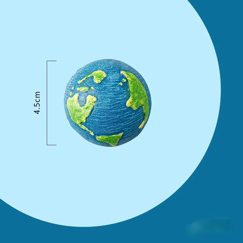 3D счастливая планета серия наклейка на холодильник Космос астронавт космический
