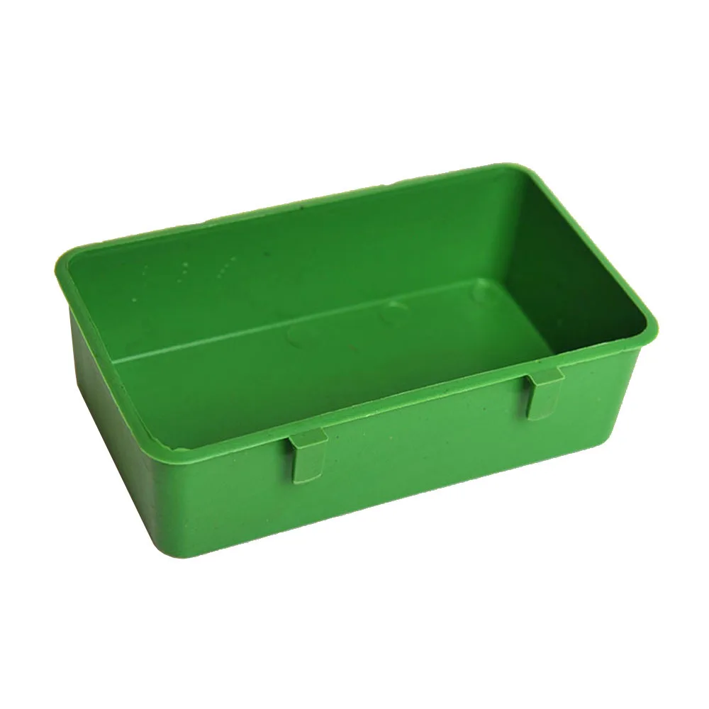 Ванна для птицы ванна с зеленым маленьким попугаем зеркала птиц душа игрушка