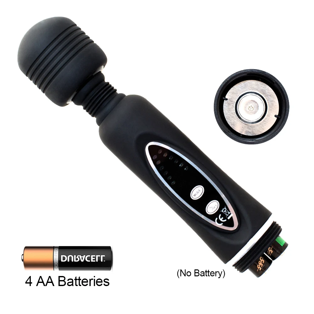 12 Скоростей волшебная палочка 20*4 2 см вибраторы для женщин мощный массажер палка