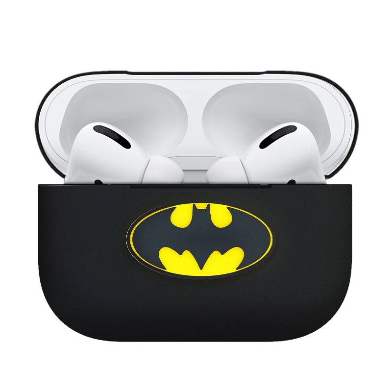 3D с анимационным принтом Marvel Железный человек Superman Spiderman Batman Беспроводной наушники силиконовый чехол для Apple AirPods pro 3 гарнитура чехол
