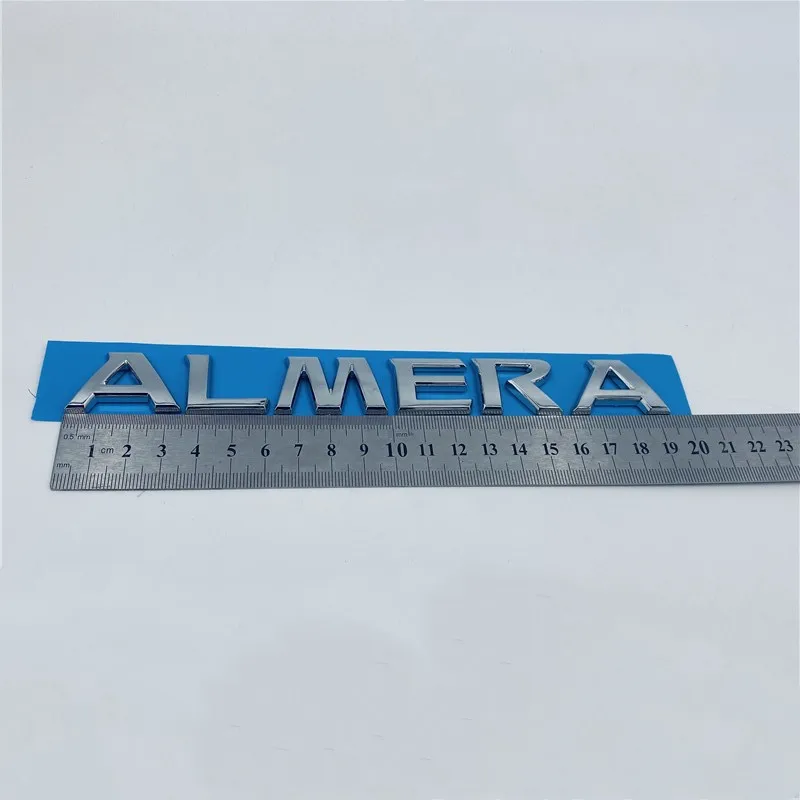 Для NISSAN ALMERA багажный значок Задняя эмблема логотип для N16 2003-2006 dCi SE SXE | Автомобили