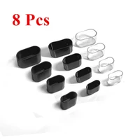 8pcs oval anti slip table leg cap sock silicone chair foot cover pad wood floor protector pipe hole plug furniture accessories