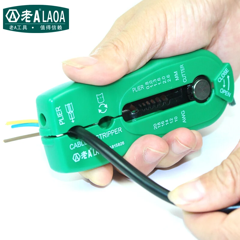 LAOA многофункциональный провод для резки кабеля Стриппер линии Зачистка проводов