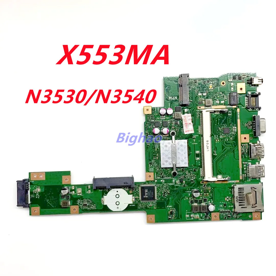 

For ASUS X553MA X553M A553M D553M F553MA K553M Laptop motherboard Mainboard With N3530/N3540 100% Tested