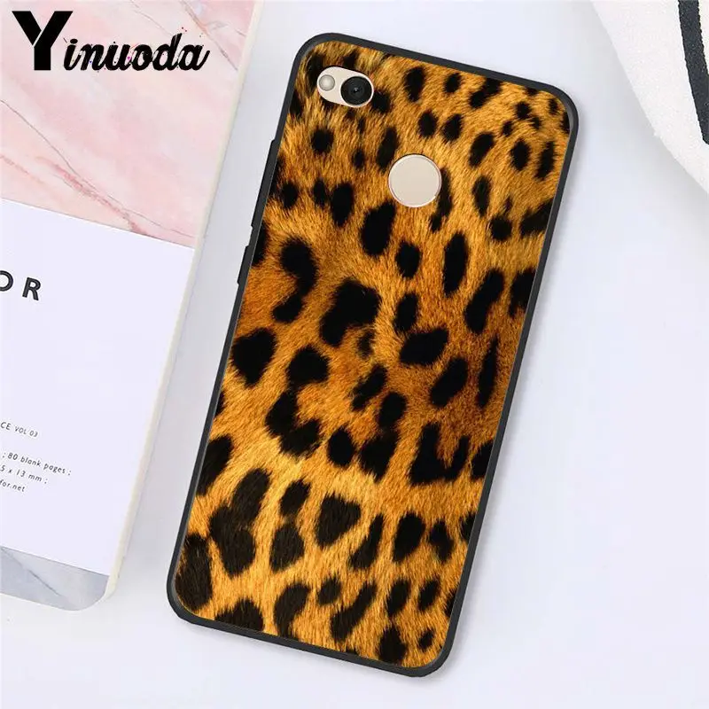 Yinuoda модные с животными Леопардовый принт чехол для телефона для Xiaomi mi5 6 A1 A2 Lite Mi9 9SE mi8lite 8explorer Pocophone F1 - Цвет: A15