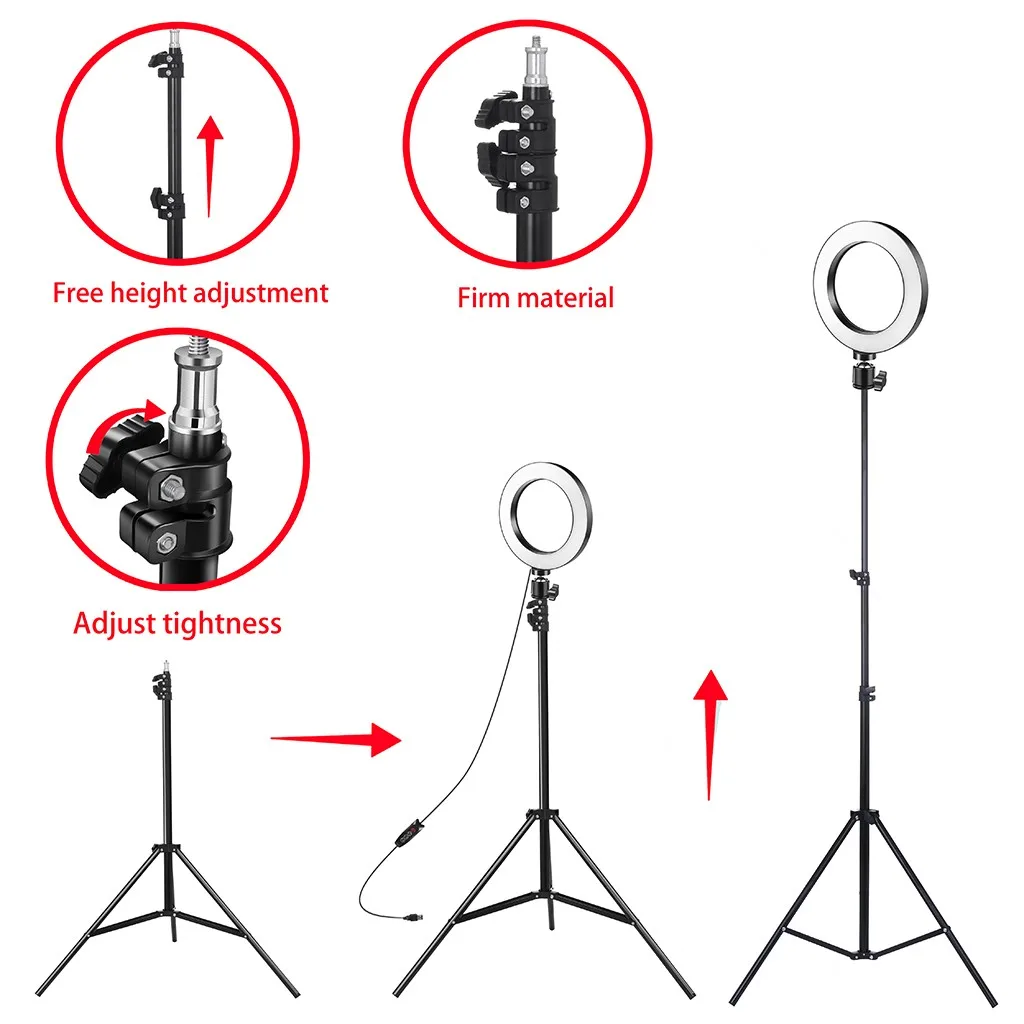 Светодиодный макияж зеркало светильник 3 режима освещения для фотографирования