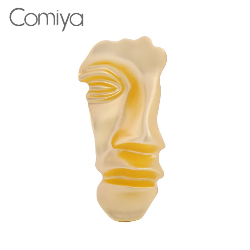 Comiya корейские Броши для женщин массивные цинковый сплав золото серебро цвет