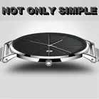 Простые мужские часы с сетчатым браслетом из нержавеющей стали, деловые классические кварцевые наручные часы с датой, повседневные Роскошные мужские часы