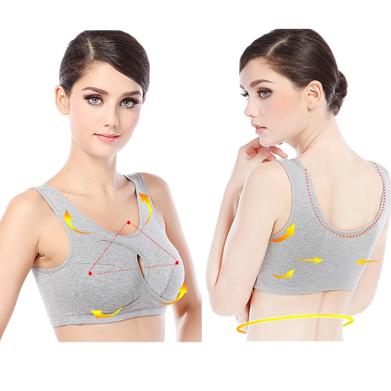 Новинка бюстгальтер без косточек Спортивное нижнее белье дышащее для женщин Бег