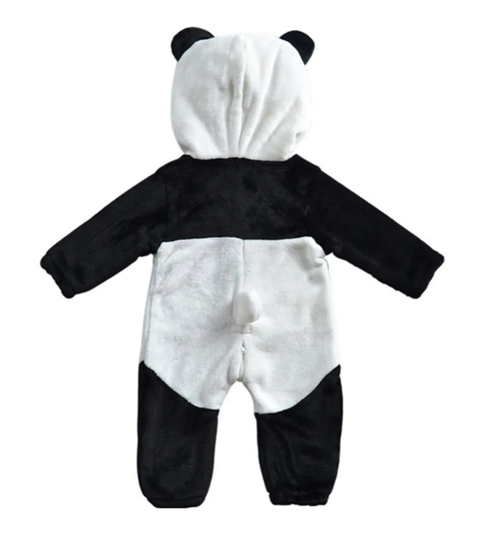 Детский комбинезон с длинным рукавом пандой |
