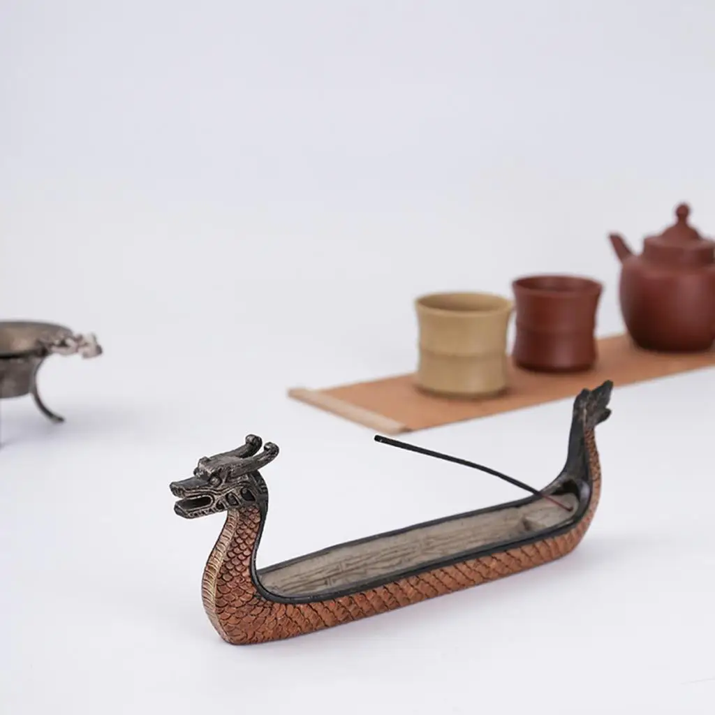 Украшение в виде лодки Dragon On Viking украшение держатель для благовоний традиционном