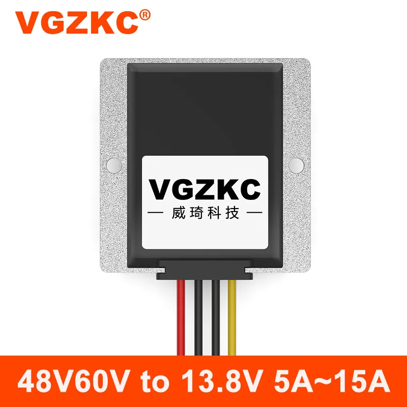 

48V60V to 13.8V 5A 8A 10A 15A DC voltage regulator converter 60V to 13.8V automotive power supply buck module