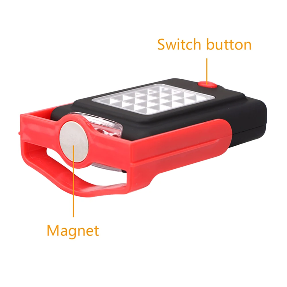 Портативный светодиодный рабочий фонафонарь 23 светодиода 2 режима работы с