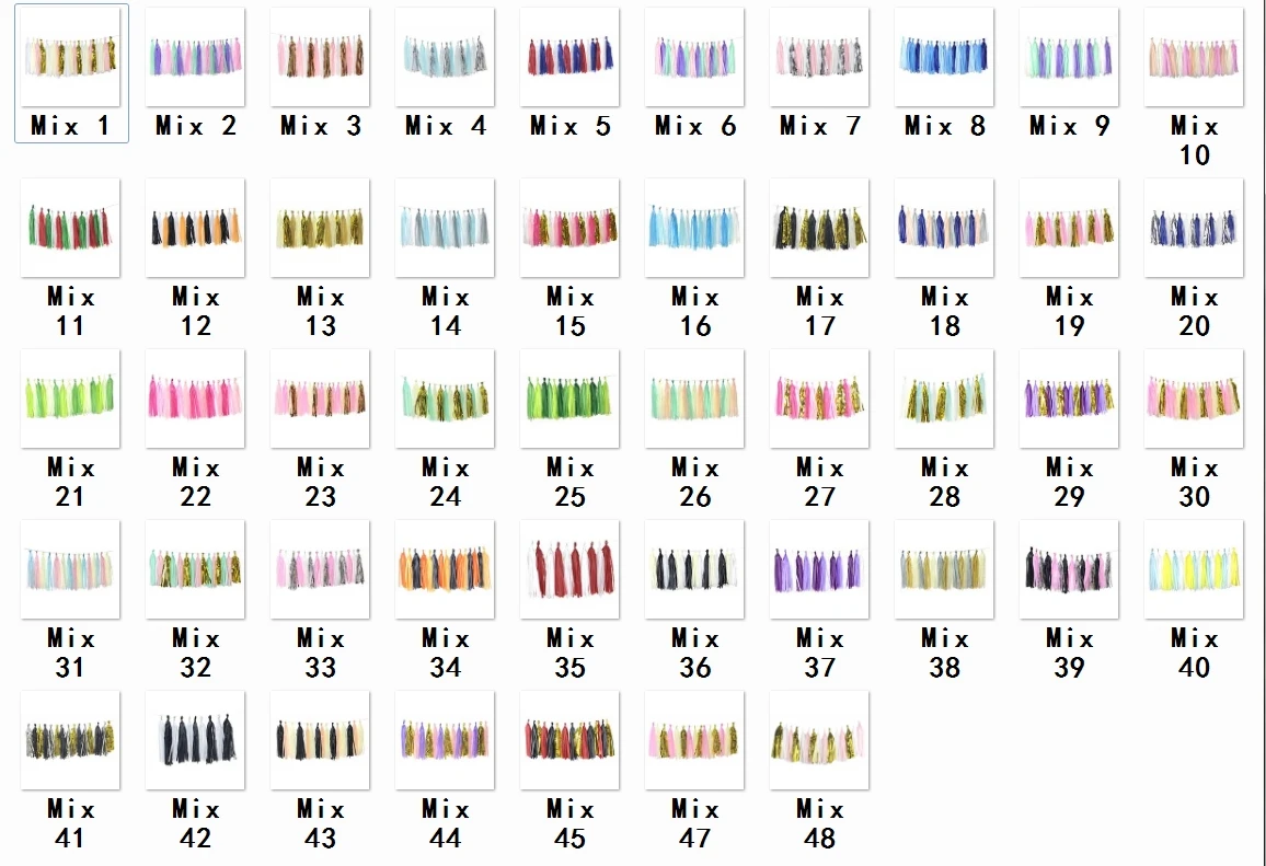 Фотообои/фольга с кисточками 38 цветов диагональ 5 дюймов|Украшения своими руками