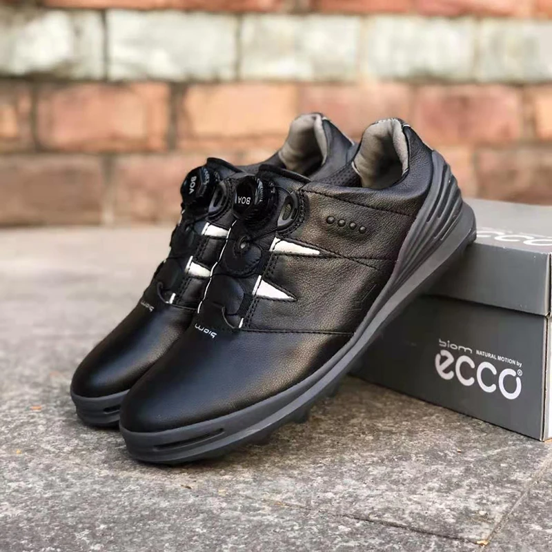 

2021 Genuine Leather Golf Shoes Men Quick Lacking Professional Men Golf Training Sneakers Outdoor Walking Sport Shoes Golfing