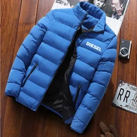 brand mens autumn and winter jacket 2021 fashion casual zipper jacket windbreaker jacket mens thick jacket ropa hombre