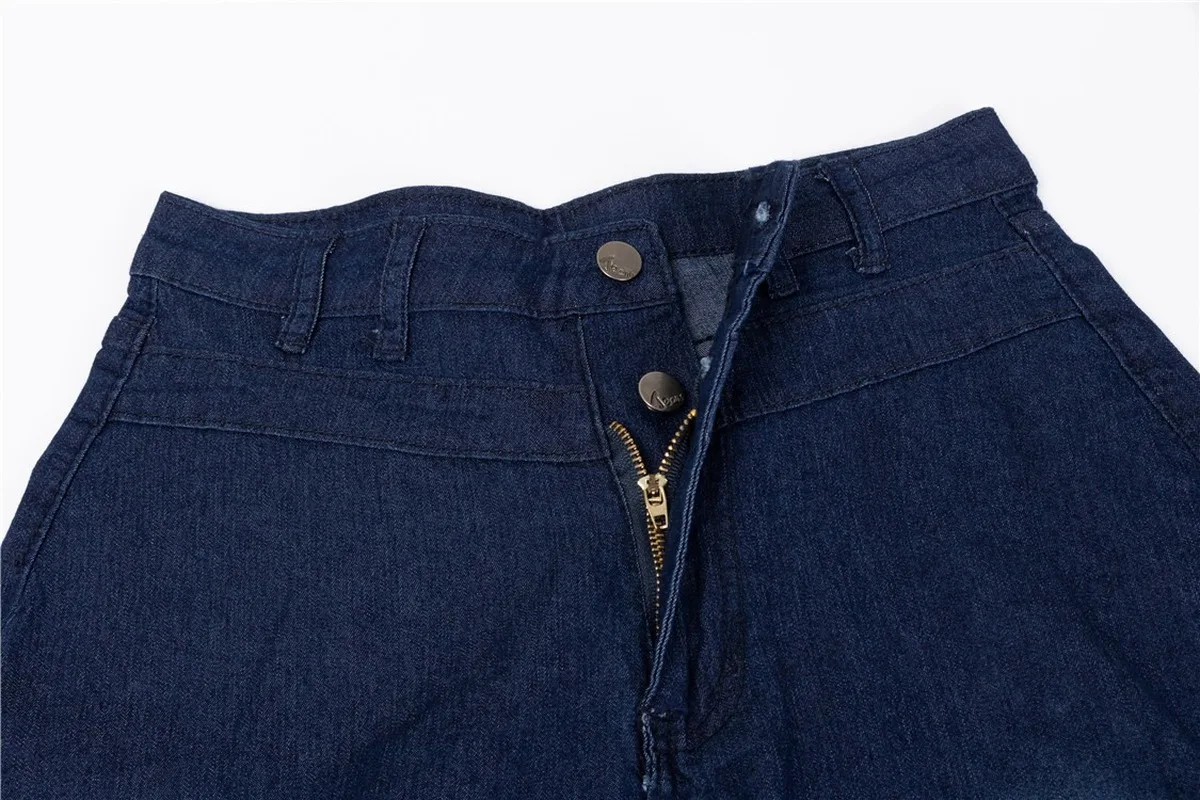 

2021 Women's Autumn New Jeans Vintage High Waist Pants Spring Fashion Wide Leg Micro Stretch Lace Solid Color Flared Pants Jeans