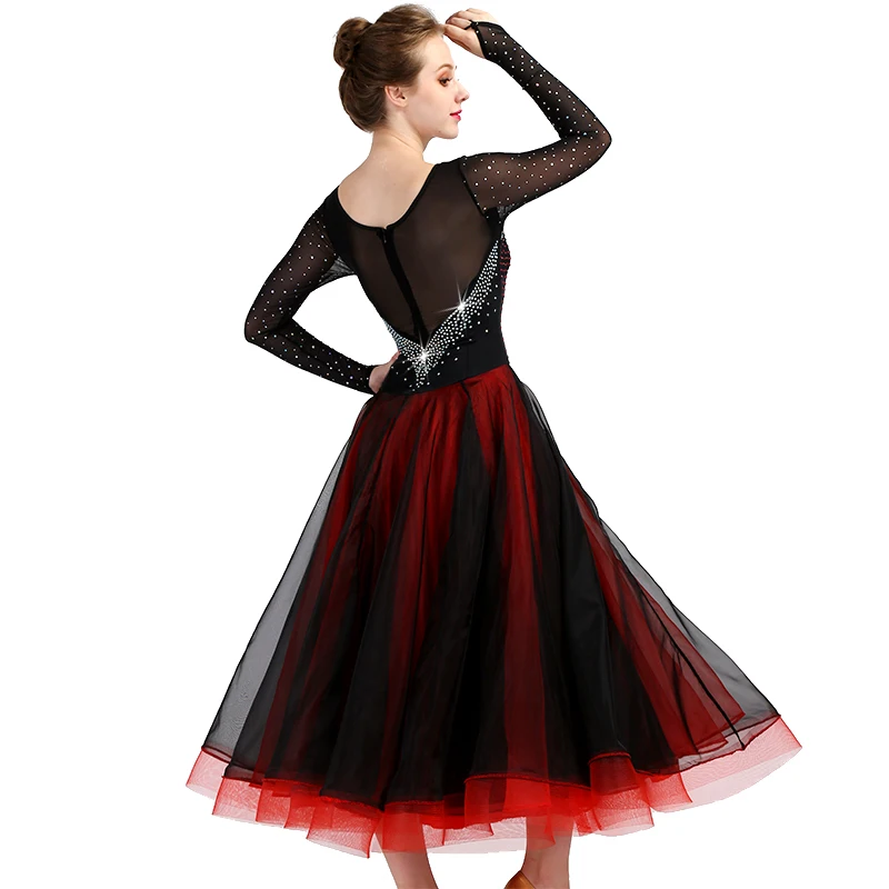 Платья для бальных танцев женские новые дизайнерские дешевые юбки фламенко